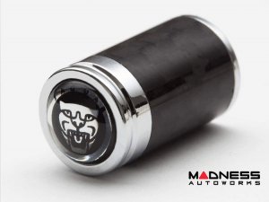 Jaguar Custom Valve Caps - Growler - Carbon Fiber